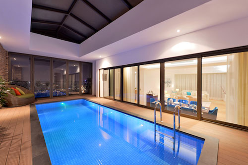 Ra mắt penthouse có bể bơi trong nhà đầu tiên tại Hà Nội